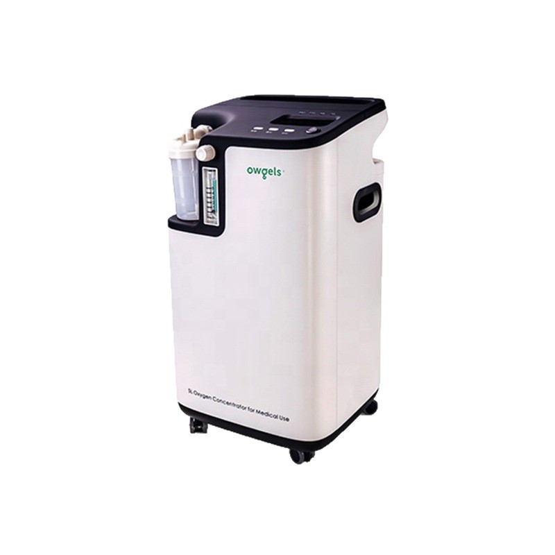 Cross-border exclusive supply 01-TWO Oxygen generator 5L Large capacity trolley type home Oxygen machine, Elderly Oxygen inhalation machine Item Picture
