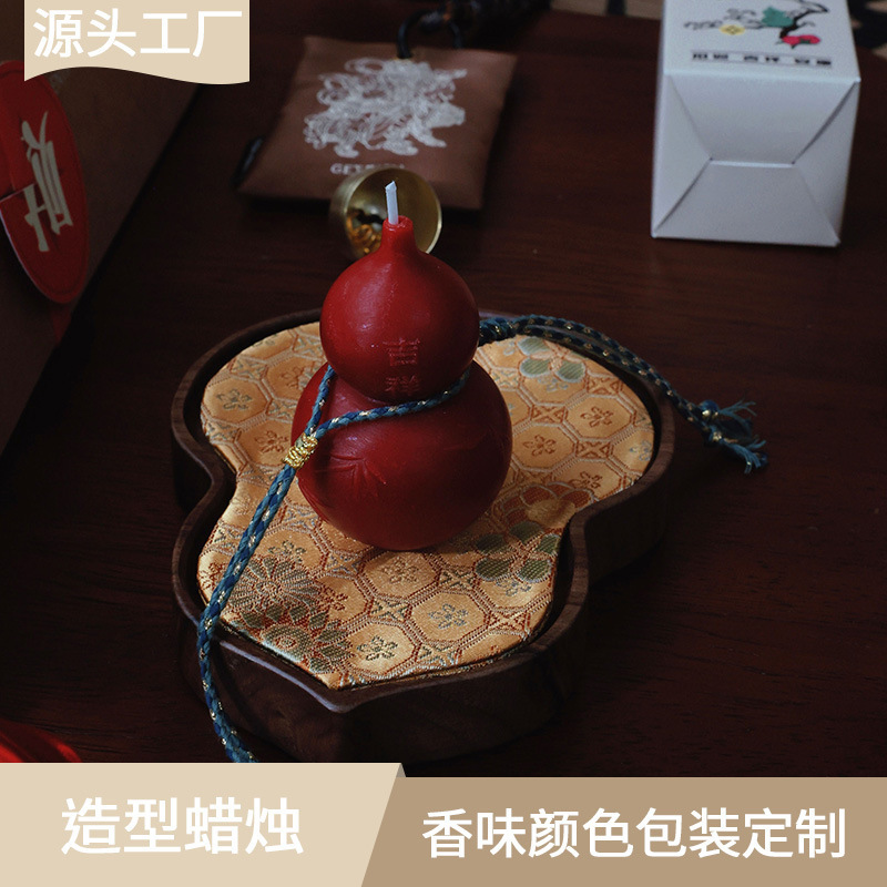 葫芦/葫芦文玩/创意葫芦/天然葫芦/宋锦产品图