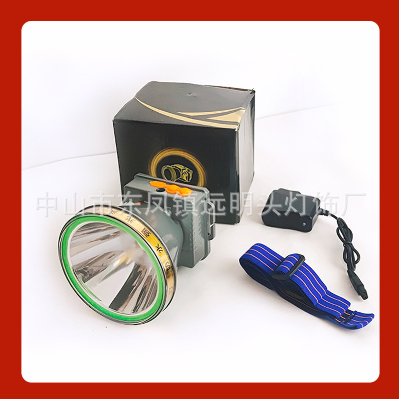 Wholesale led outdoor high-intensity waterproof headlamps, ultra-bright long-range diving ultra-bright P50 night fishing lamps, head-mounted flashlights details Picture