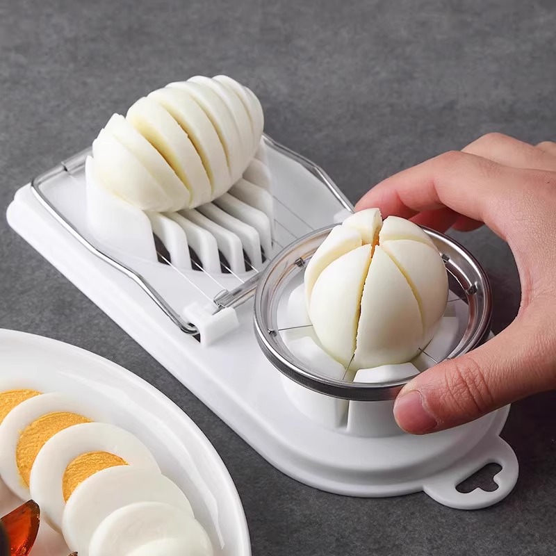 Multi-functional egg slicer, 304 stainless steel, manual preserved egg slicer, egg slicer, all-in-one preserved egg divider