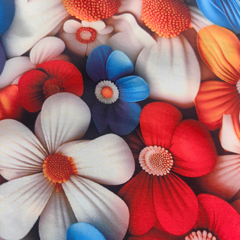 110g仿锦冰丝面料涤氨凉感速干面料防晒衣瑜伽服冰丝泳衣面料