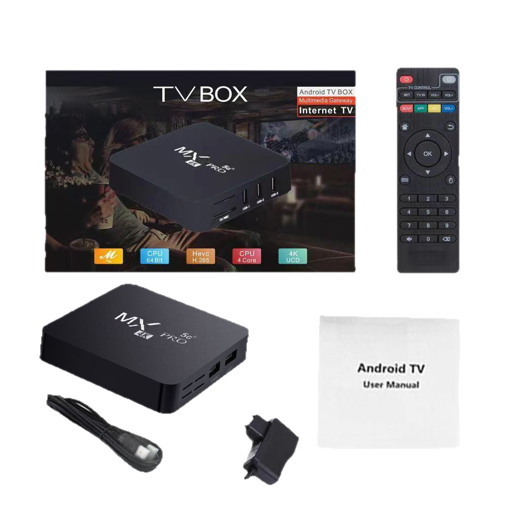 MX-PRO 4K high-definition network player for foreign trade, Android TVBOX s905, Android cross-border TV Box Application Scenario