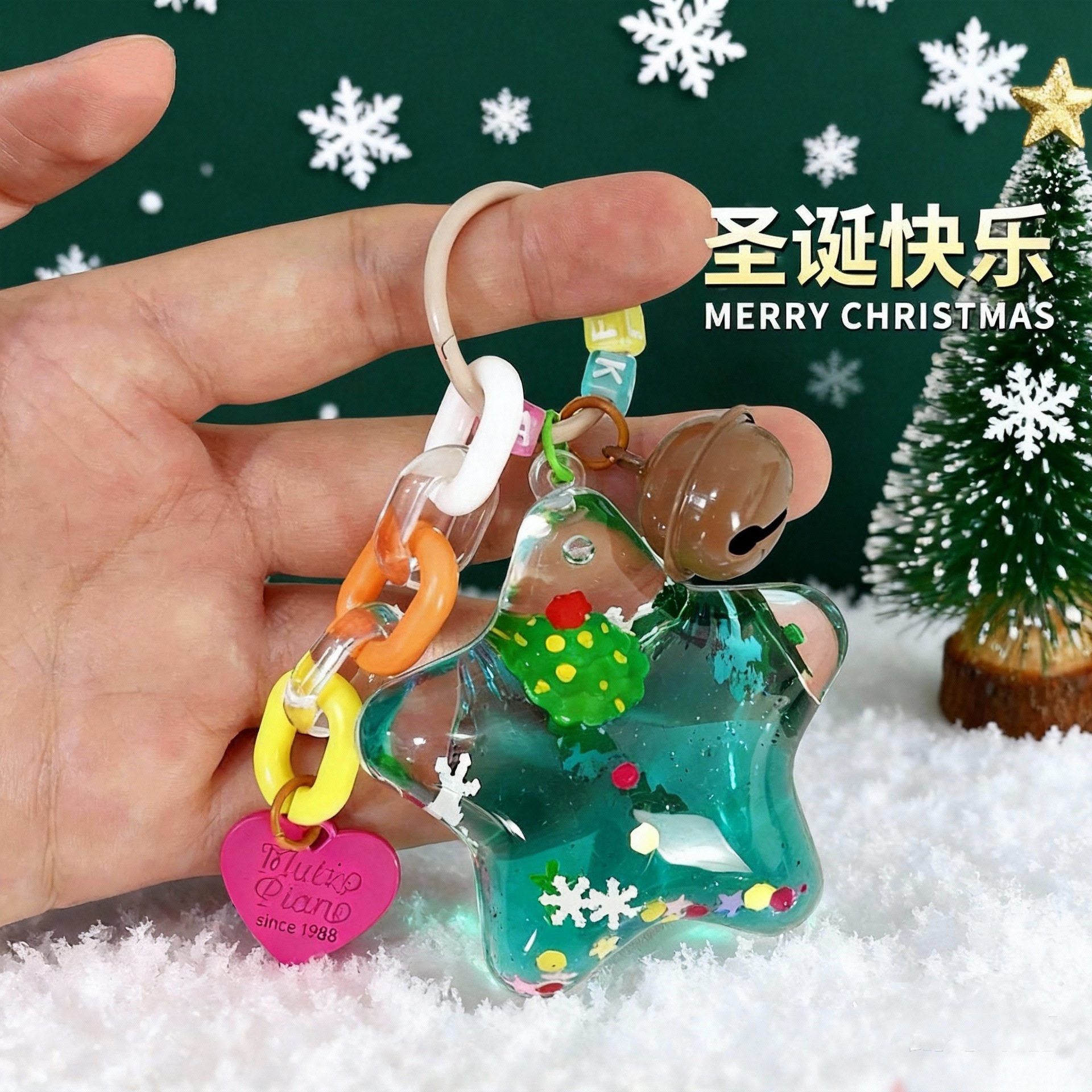 圣诞装饰品实物图