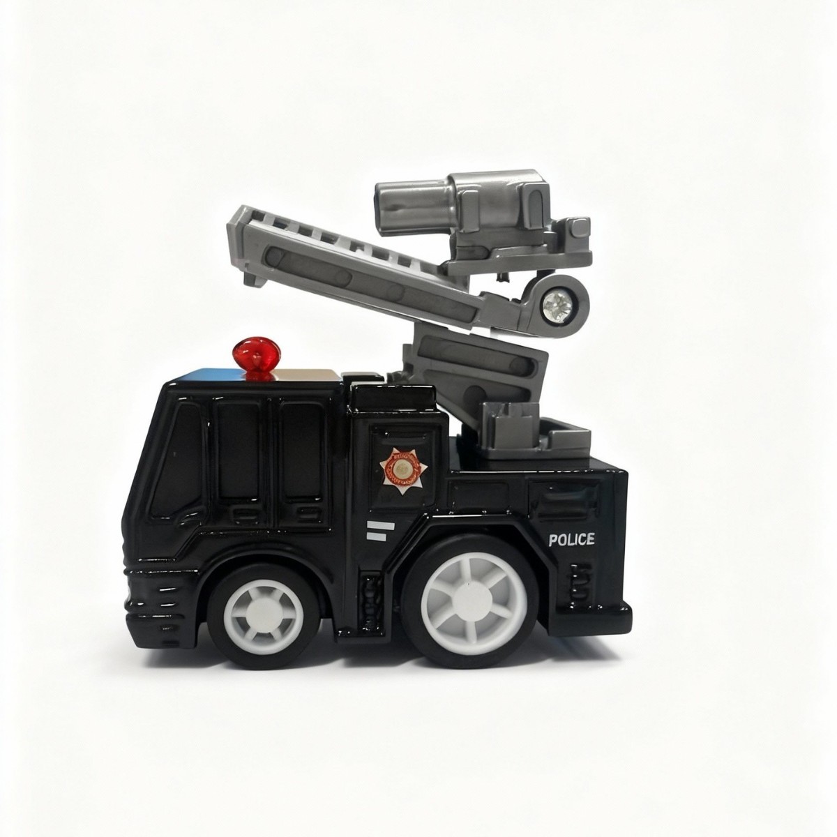 Cross-border children's rebound inertia mini car, boy fire engine simulation car model, toy keychain gift Specification image