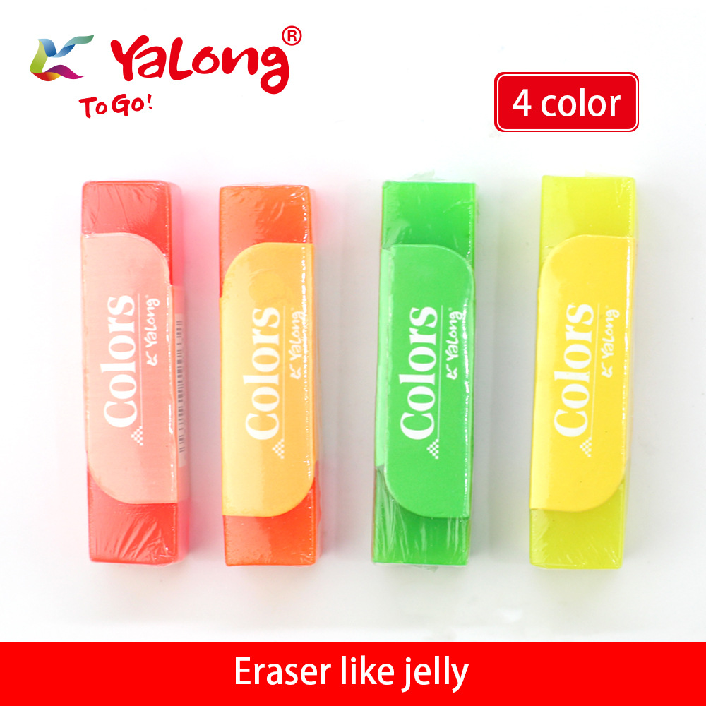 High-quality school stationery for foreign trade, cute PVC pencils and erasers Application Scenario