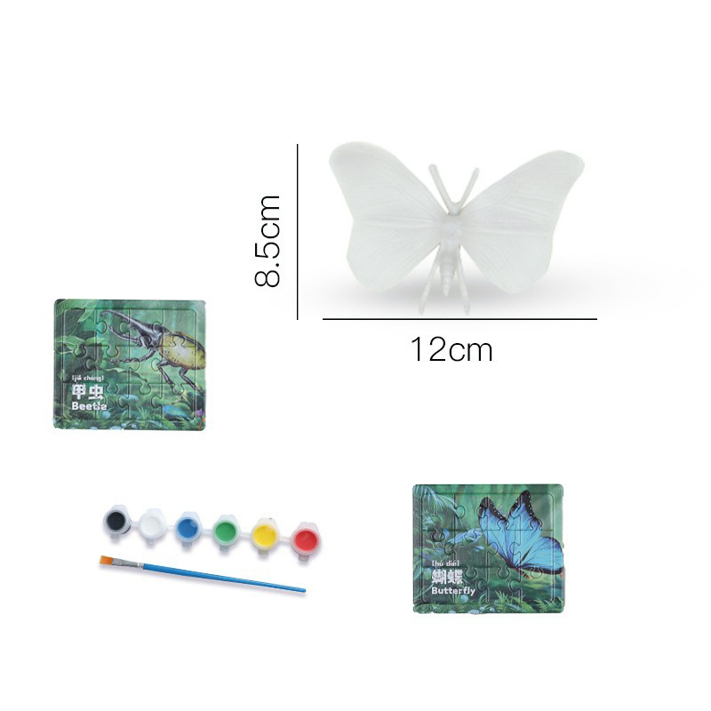 Creative children's coloring toys include jigsaw puzzles, insect and animal doodles, cognitive hands-on DIY coloring toys Application Scenario