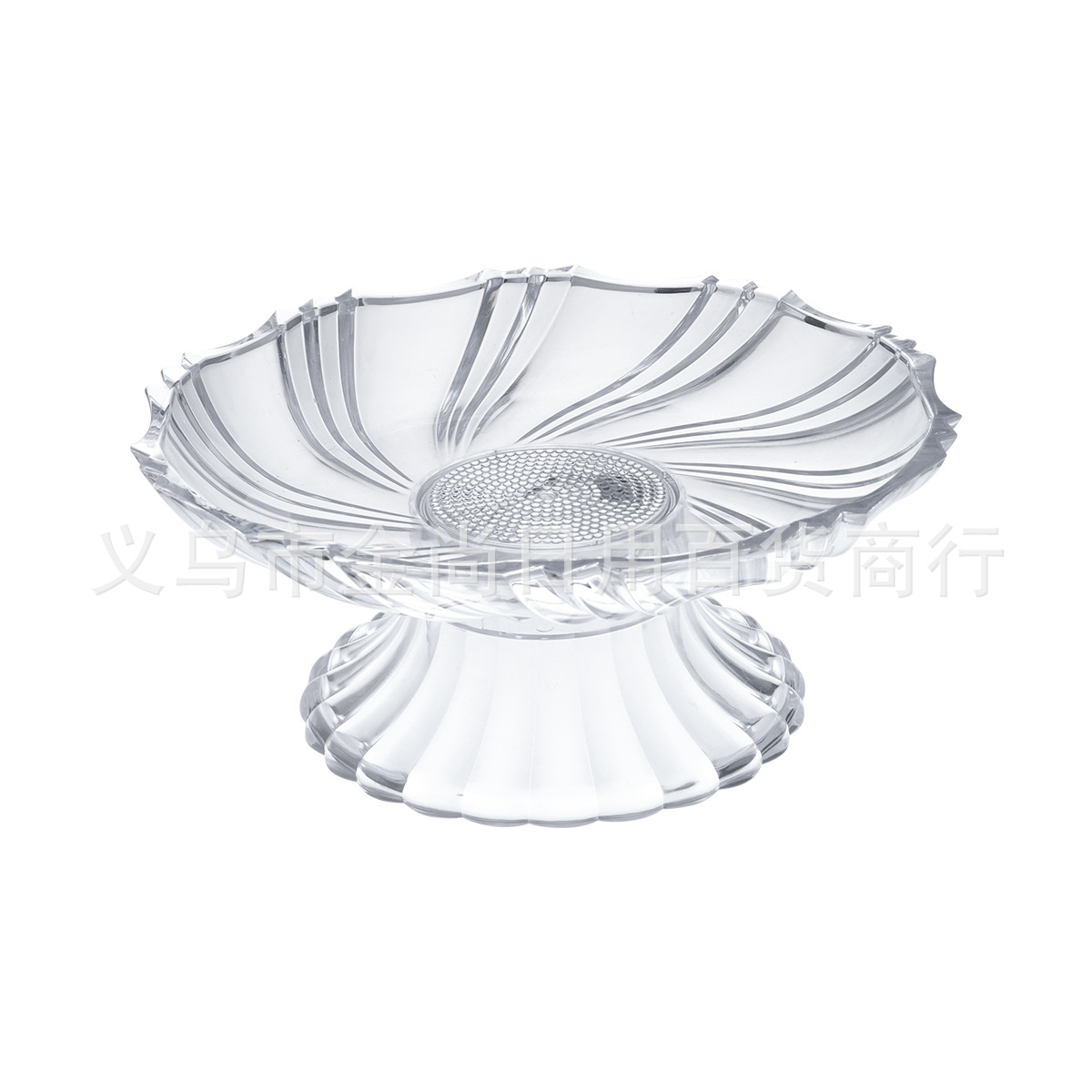 Creative fruit platter, living room coffee table, high-end plastic crystal fruit platter, front desk candy platter, snack platter Specification image