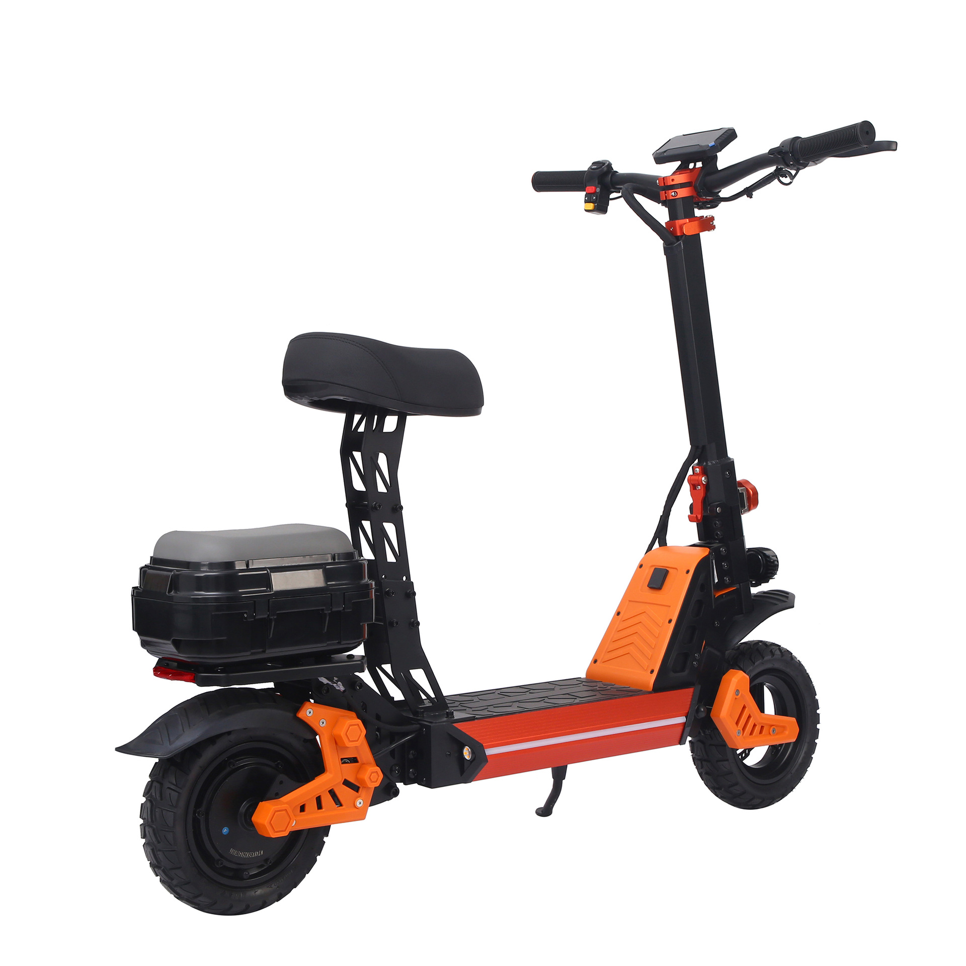 Cross-border two-wheeled electric scooter with trunk, adult commuting vehicle, foldable and portable chauffeur Application Scenario
