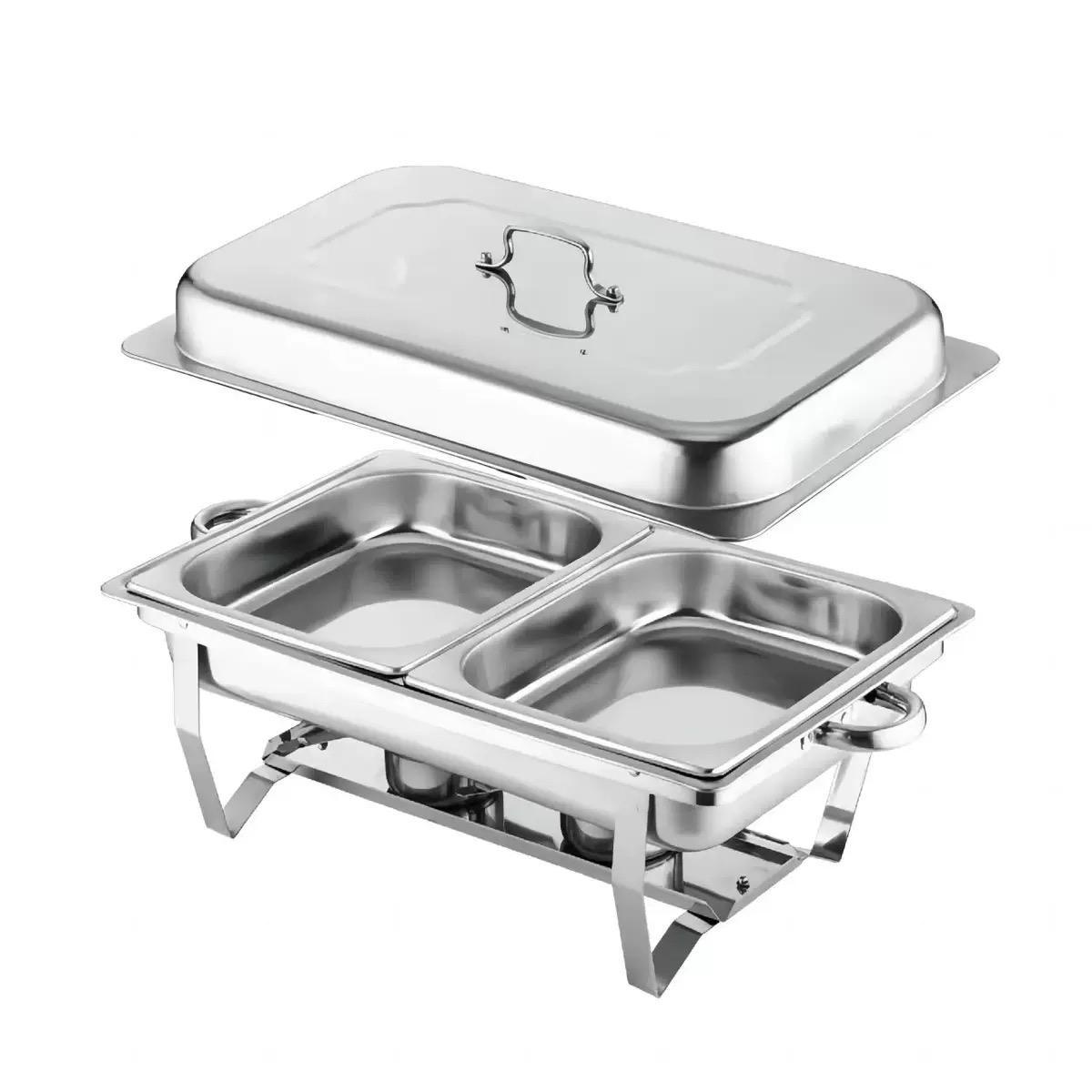 Buffet stove, insulated platform, commercial electric heating, stainless steel, restaurant and hotel breakfast stove, electric hot pot, commercial dining stove Application Scenario