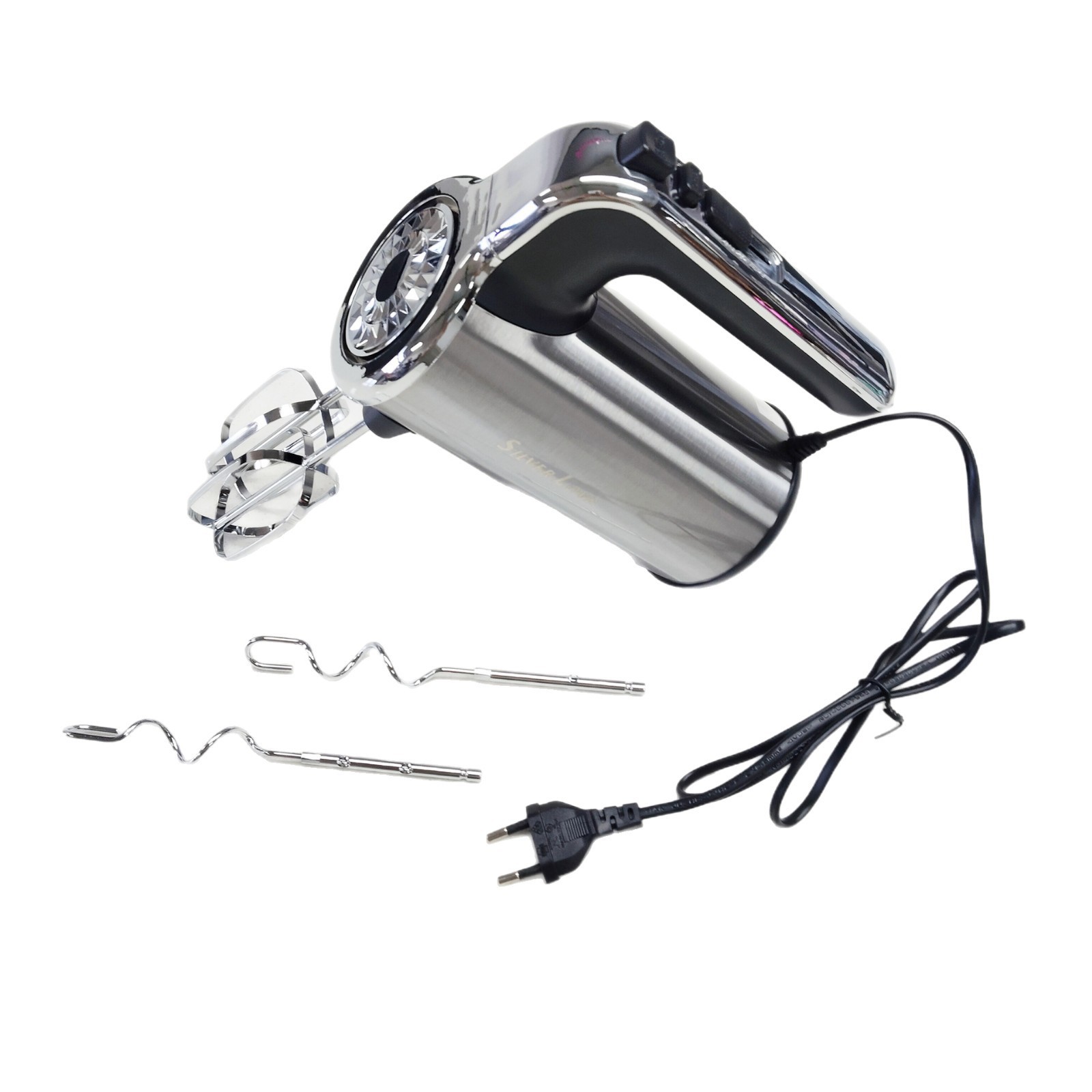 Cross-border foreign trade British and European standard electric stainless steel mixer, dough mixer, chef cream mixer, electric egg beater Z209 Item Picture