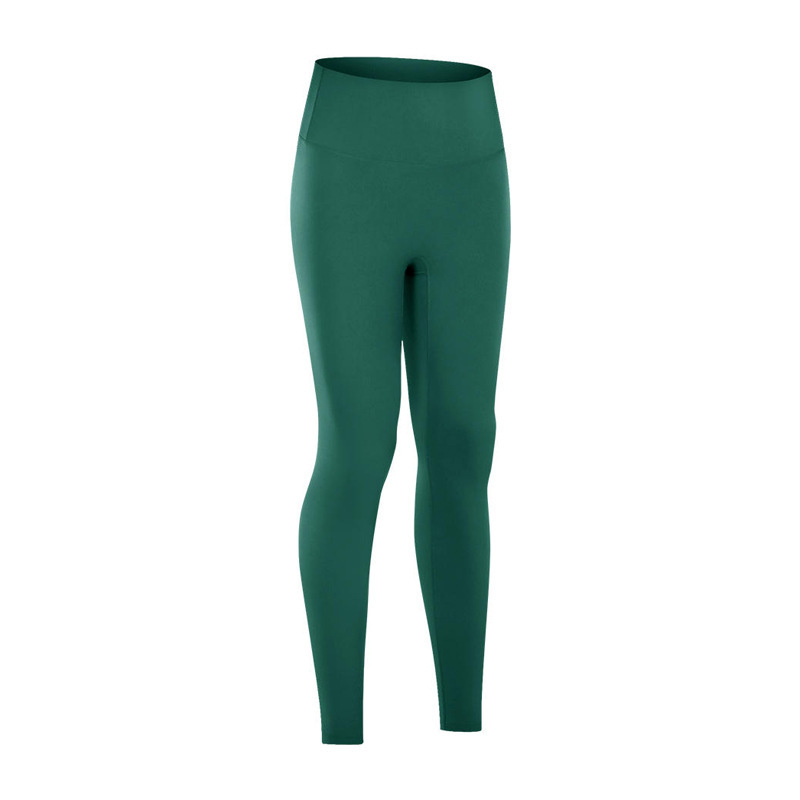 New nude, no-embarrassment line yoga pants, high-waisted and hip-lifting outerwear peach yoga fitness pants, yoga pants for women Item Picture