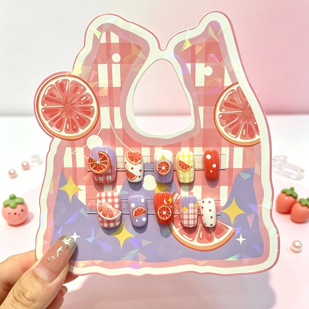 Fashionable dopamine fruit children's armor set, cute lemon and grapefruit three-dimensional printed armor wholesale Application Scenario