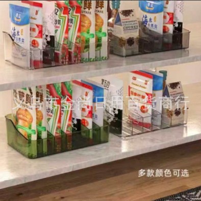 High appearance level desktop storage box, foldable film bag storage basket, office snack and sundries organization and storage box Specification image