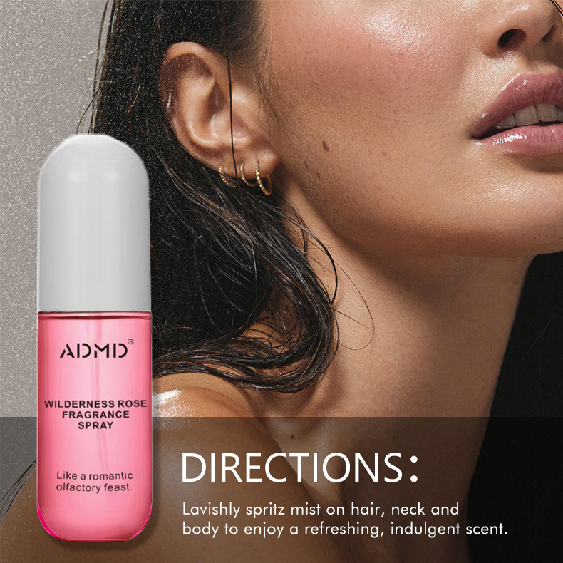 【跨境专供】玫瑰椰子头发身体香水香氛喷雾祛除异味持久淡香批发细节图