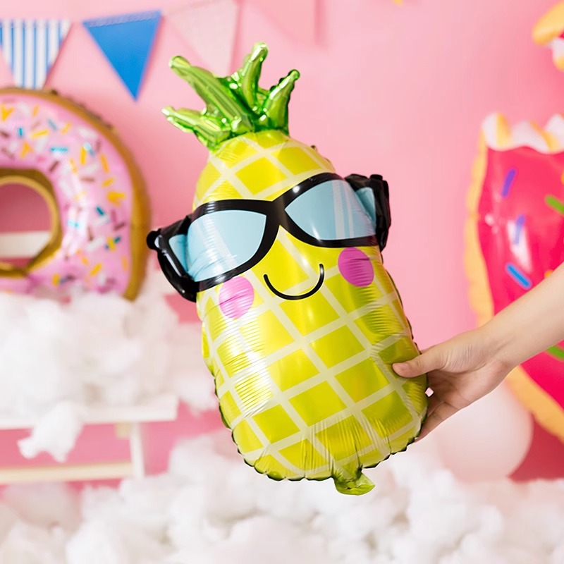 Watermelon, fruit cake, balloon, children's first birthday, adult party decoration, doughnut, ice cream balloon Application Scenario