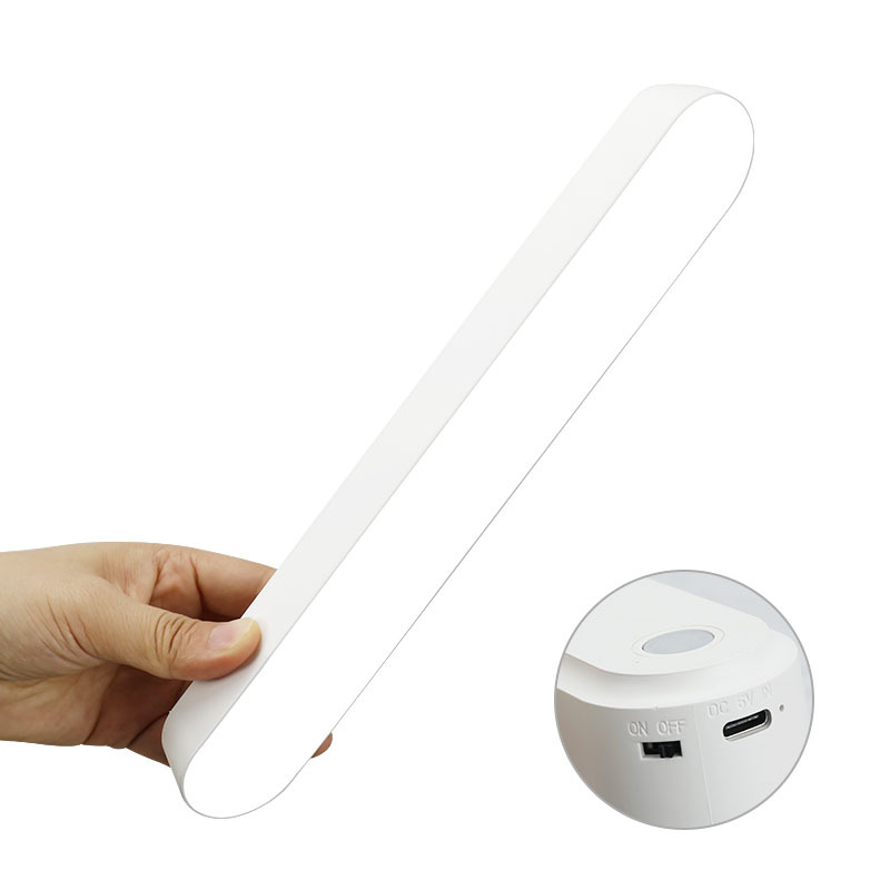 Dormitory charging magnetic reading lamp, student dormitory lamp, desk lamp, eye-protecting study LED cool lamp Item Picture