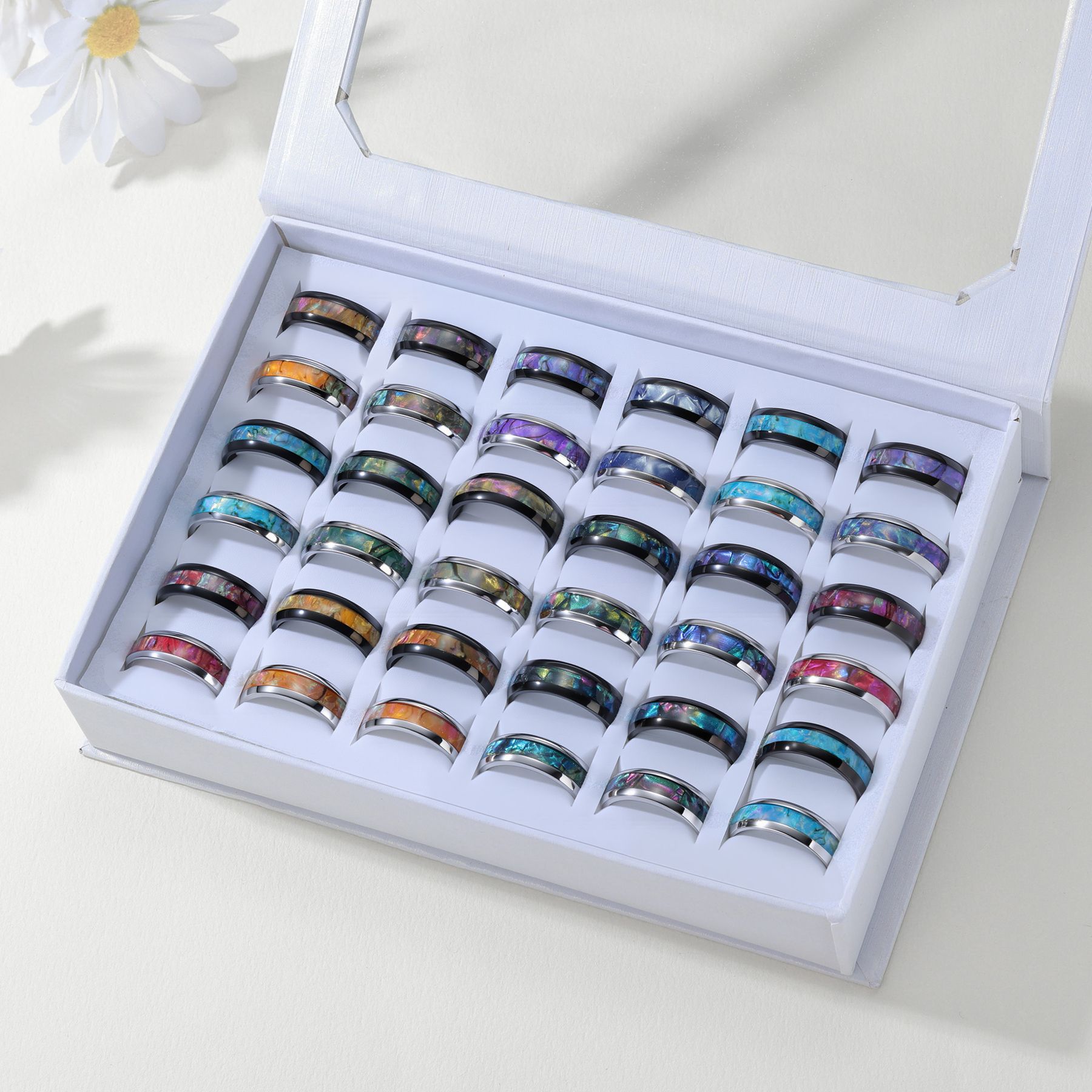 戒指/纯银戒指/脚戒/戒指空托/对戒情侣个性产品图