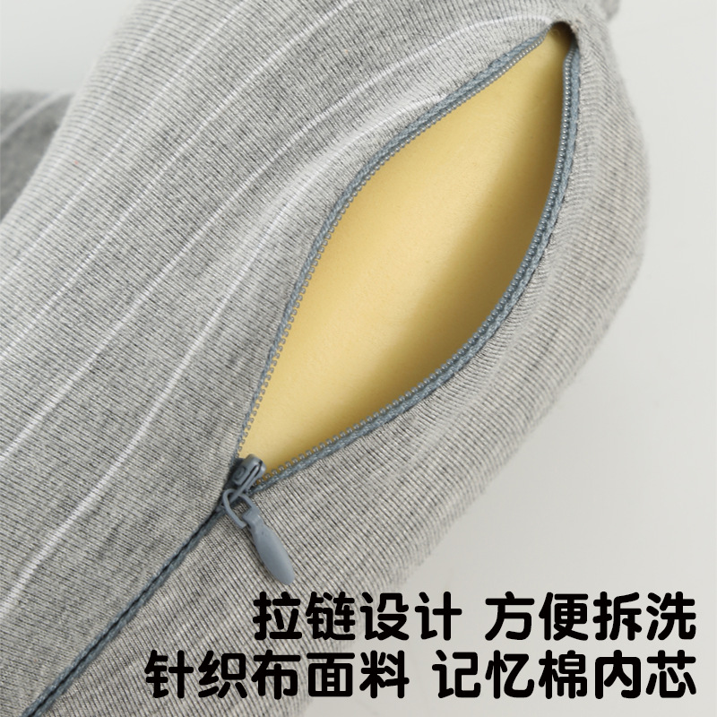 Kanglewu Memory Foam headrest, eye mask and neck pillow two-in-one travel wonder, nap travel pillow order Specification image