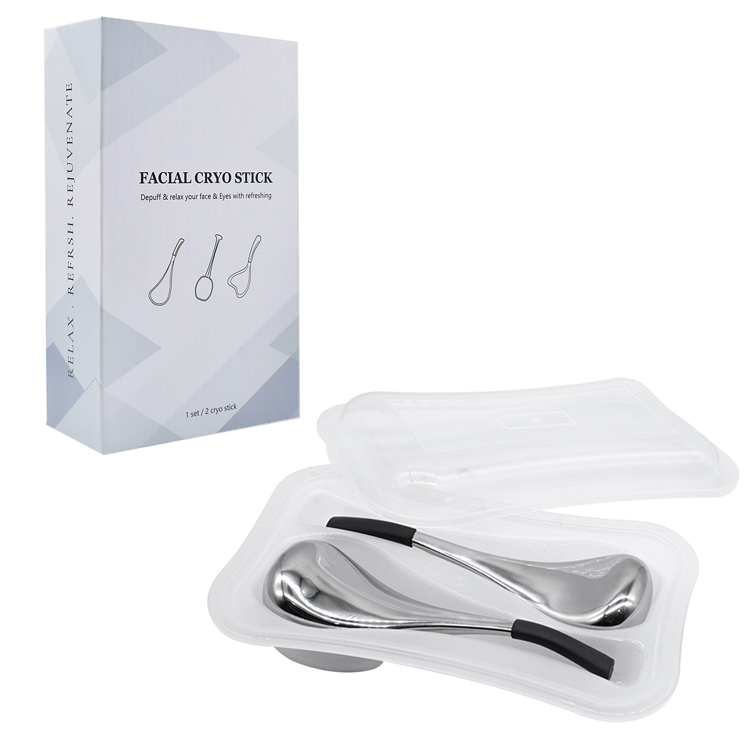 shanilak ice Compress Beauty Device, facial cold compress, home small ice hammer, ice skin device, skin massage ice compress device, beauty massage ice spoon