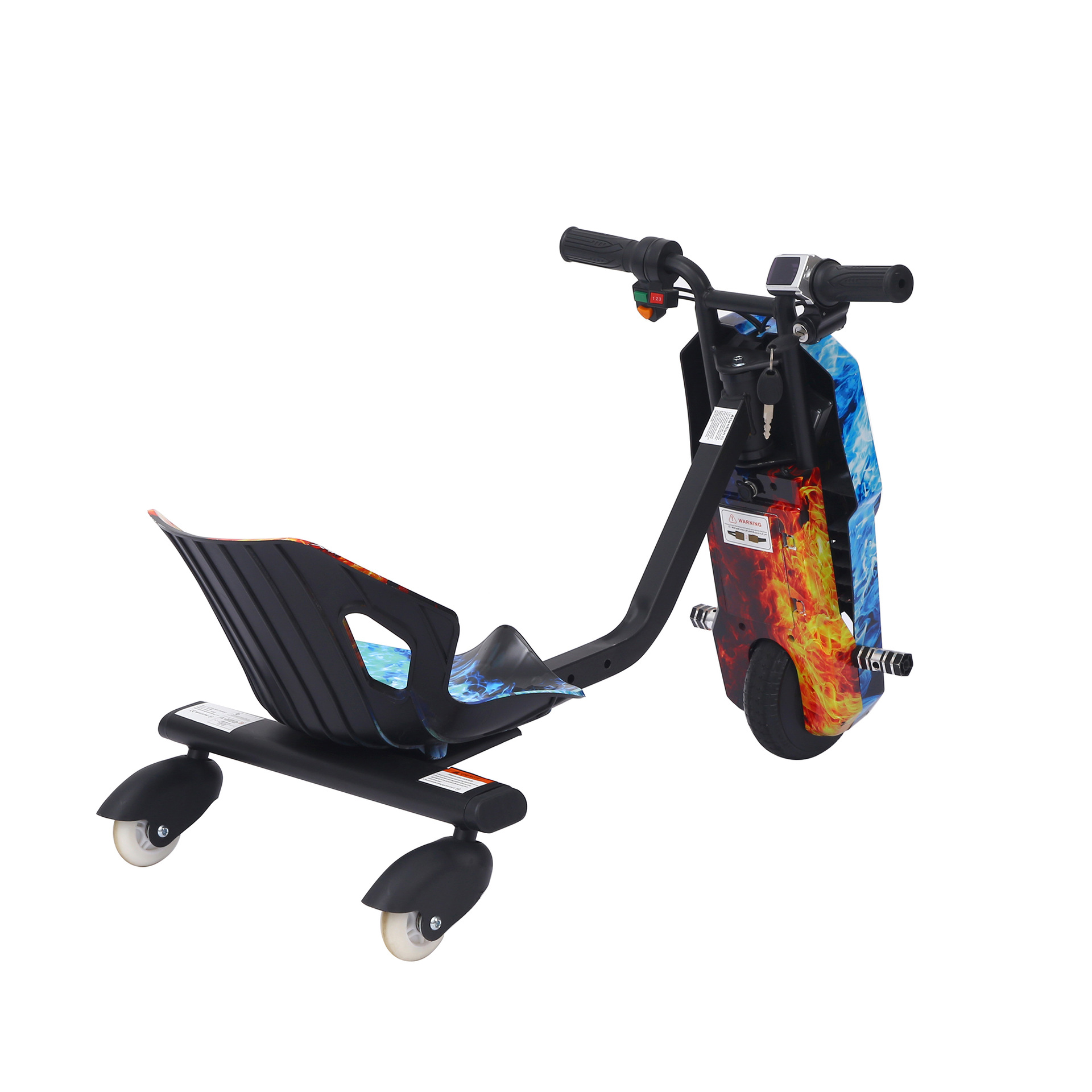 Cross-border supply of drift Creek 6.5-inch mini children's electric scooters for rent and custom drift karts Specification image