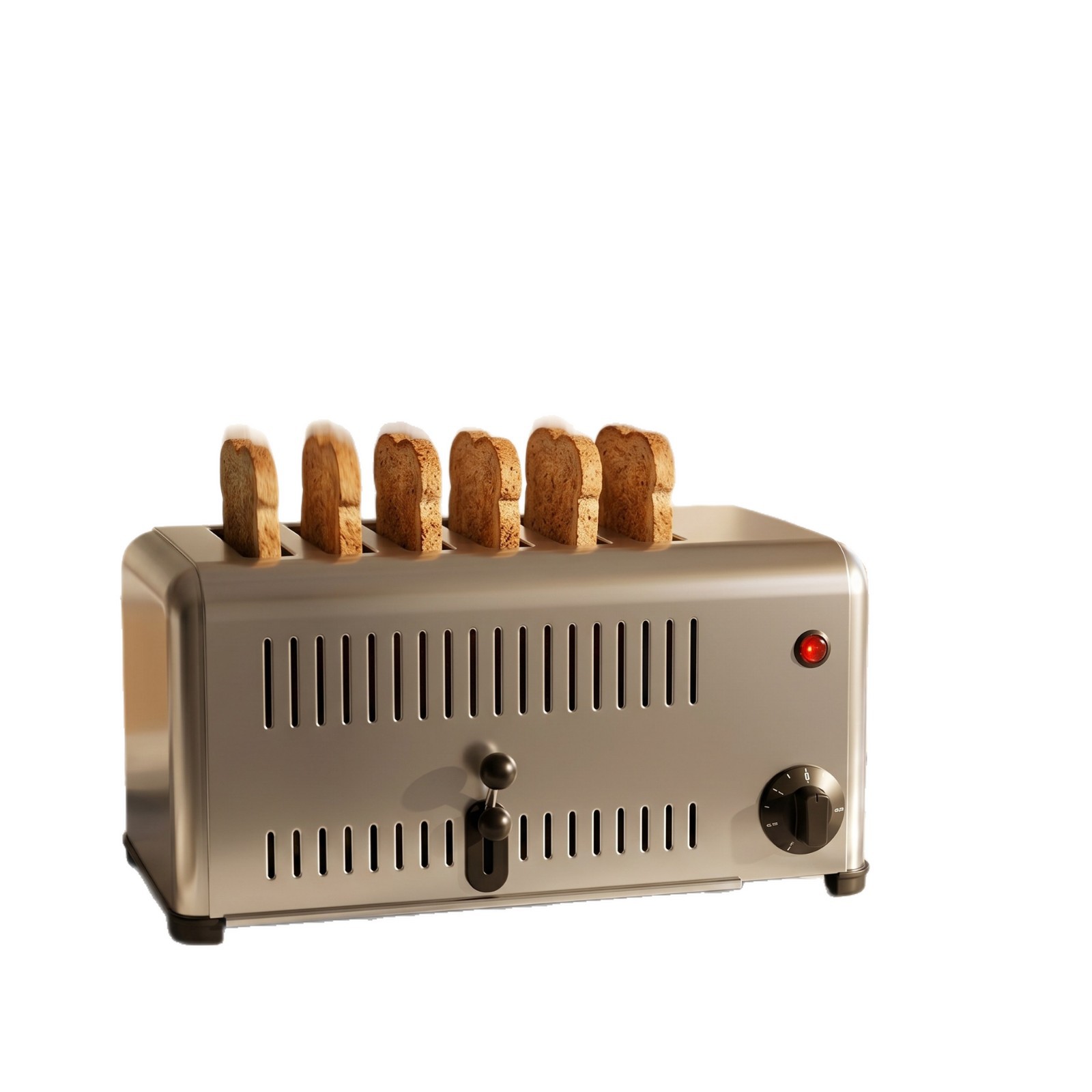 Commercial toaster, four-slice or six-slice toaster, sandwich toaster, breakfast shop dedicated toaster, direct sales from the manufacturer Item Picture