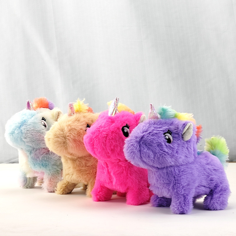 Cross-border new product: Unicorn electric plush children's toy, Angel Unicorn electronic pet doll toy Application Scenario