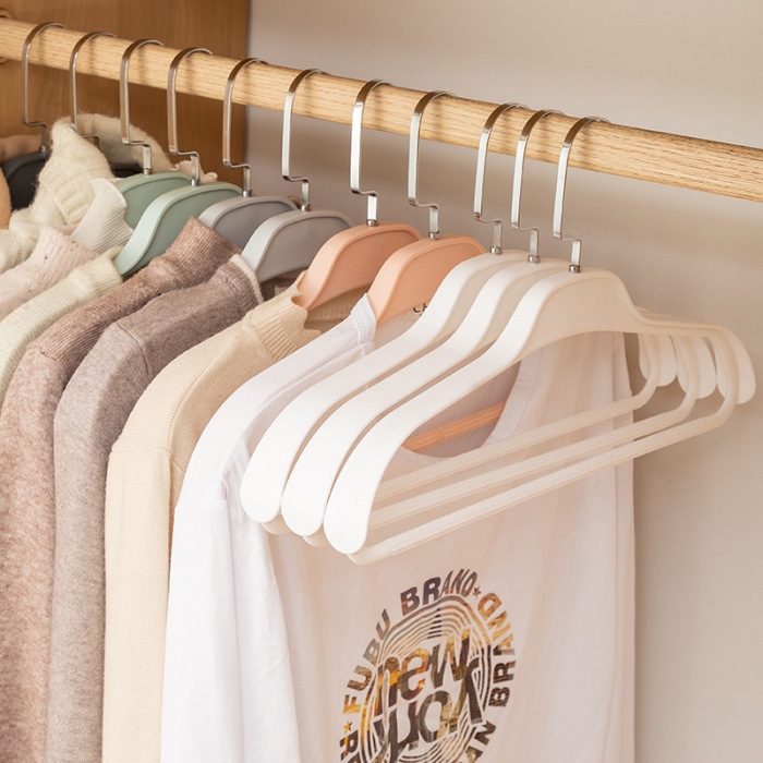 Clothes hangers, household clothes racks, clothes drying racks, adult clothes hangers, clothes drying racks, hooks, wide-shoulder clothes hangers for dormitories