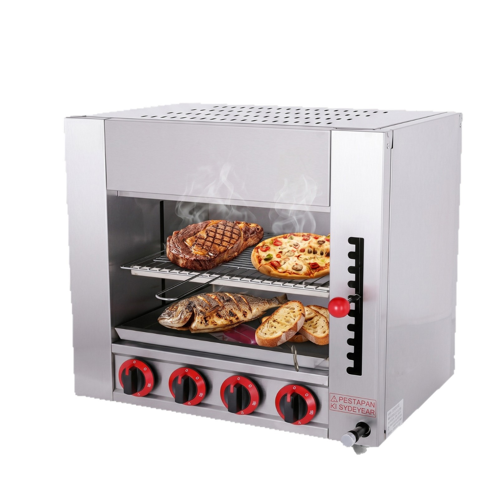 Commercial countertop gas stove, infrared grill, bakery, hotel and Western kitchen barbecue equipment manufacturer Item Picture