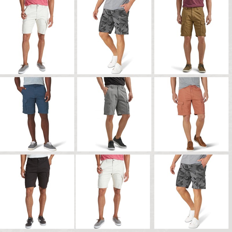 跨境亚马逊2024夏季新款时尚口袋休闲工装五分裤耐磨休闲男装短裤产品图