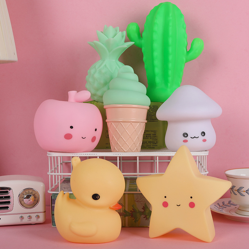氛围灯/夜灯/星星人/小夜灯/夜市摆摊发光工艺品产品图