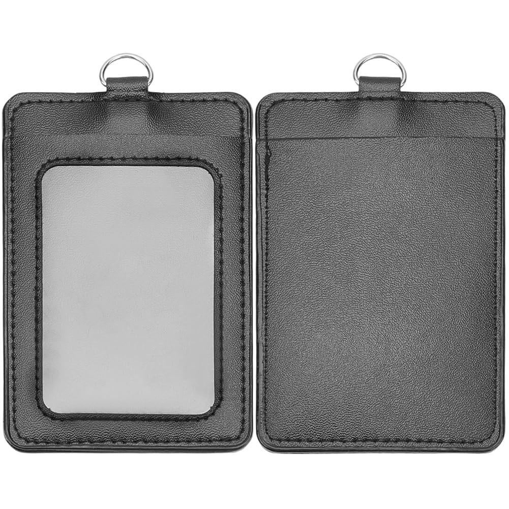 Jinwang anti-leather ID card case, PU card holder, name tag, access control, bus card holder, work ID card holder, imitation pickup truck cover wholesale Item Picture