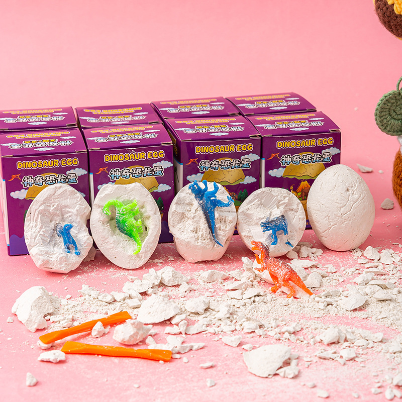 Archaeological dinosaur egg excavation, DIY dinosaur exploration toys, student creative educational gifts, street stalls and night markets are selling well Application Scenario
