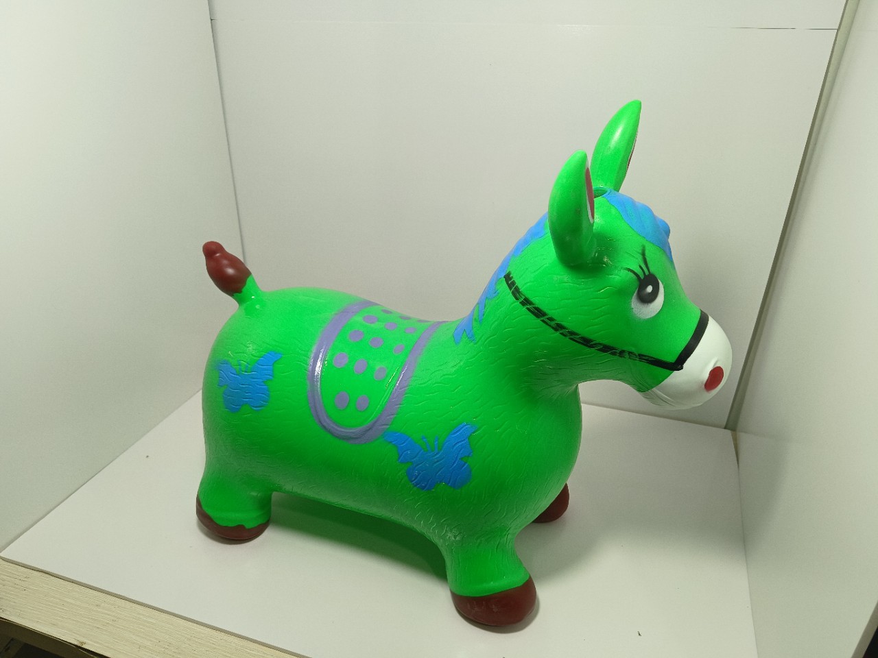 迷你弹力球/1岁BB玩具/气马/夜光跳跳球/0到1岁儿童玩具产品图