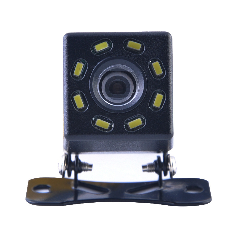 佩沃新款CCD通用倒车高清AHD鱼眼夜视广角八灯LED摄像头carcamera细节图