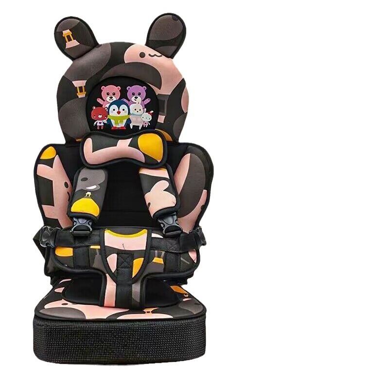 宝宝便携式餐椅固定带 儿童餐椅就餐腰带便携式坐垫                                    白底实物图