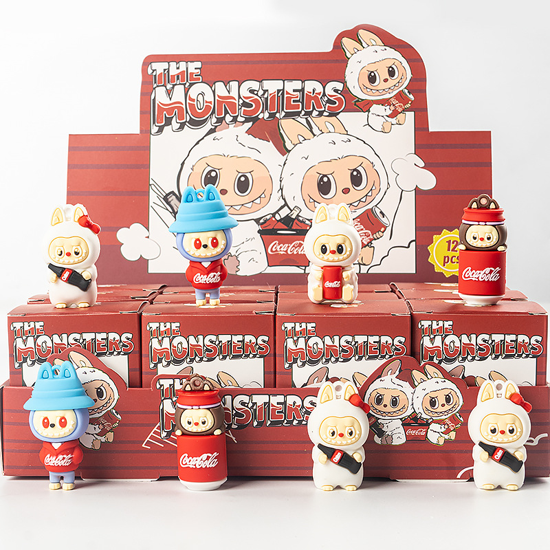 Trendy toy stars, plush figurines, labub Pop Mart children's toys wholesale, figurines, blind bags and blind boxes Application Scenario