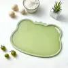 Ins-style checkerboard cutting board, cute shape, thick anti-slip plastic cutting board for complementary food details Picture