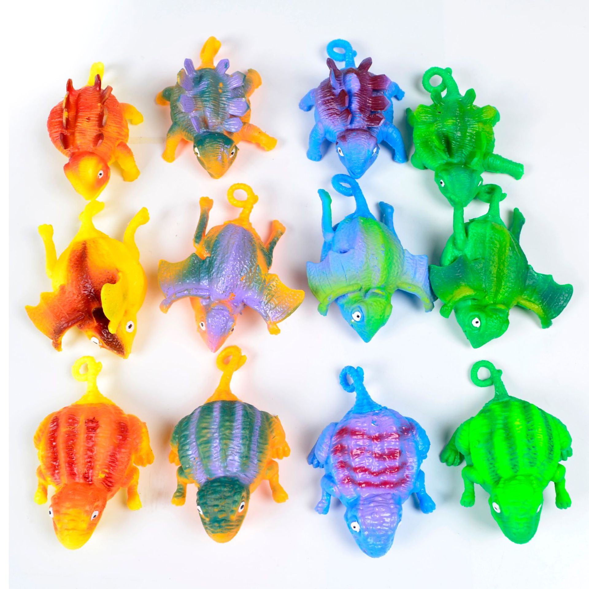 Amazon's best-selling creative and unique toys, TPR, inflatable animal release toys, inflatable dinosaur bouncy balls, cute and unique dinosaur simulation stress-relieving toys, factory direct sales Specification image