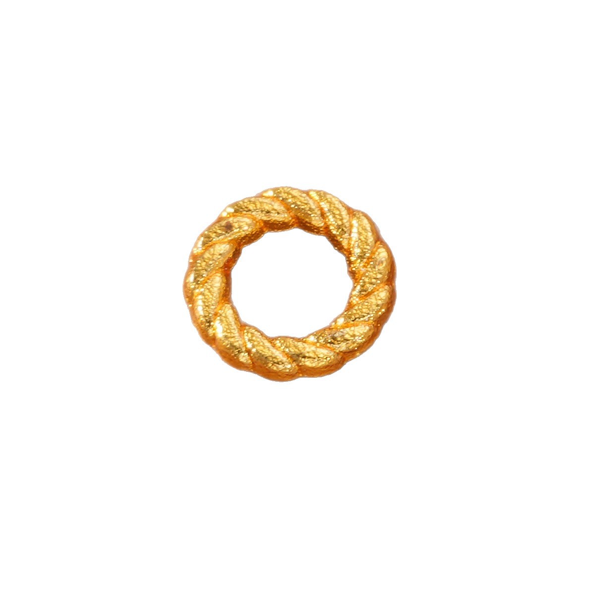Ancient-style Vietnamese sand gold color preservation wreath, interlaced linen wreath, high-end bracelet, necklace, DIY jewelry accessories Item Picture