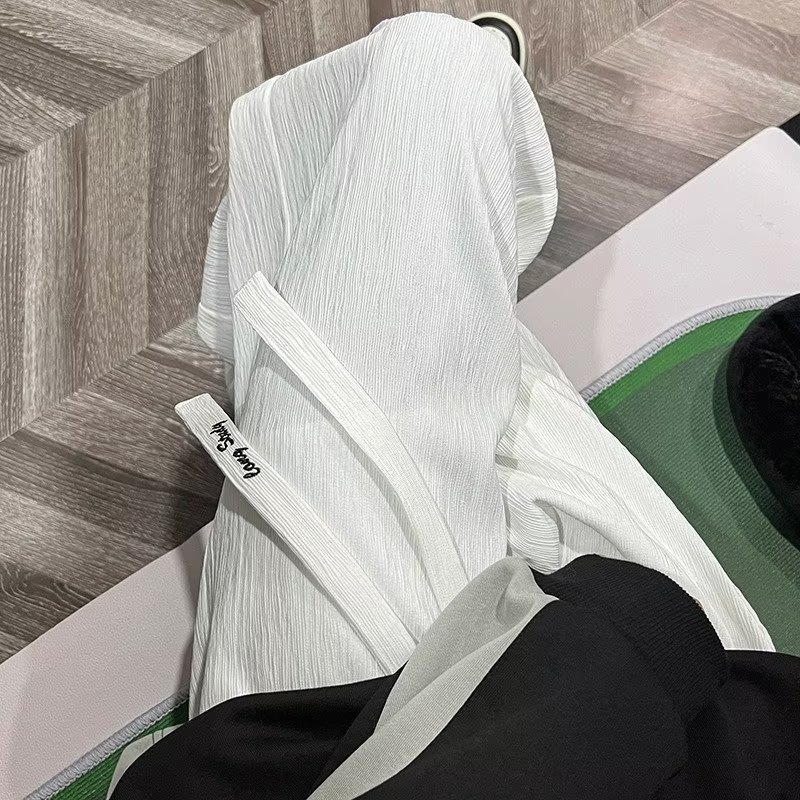 新款夏季直筒宽松型潮运动裤青春流行潮流长裤休闲裤时尚潮牌男