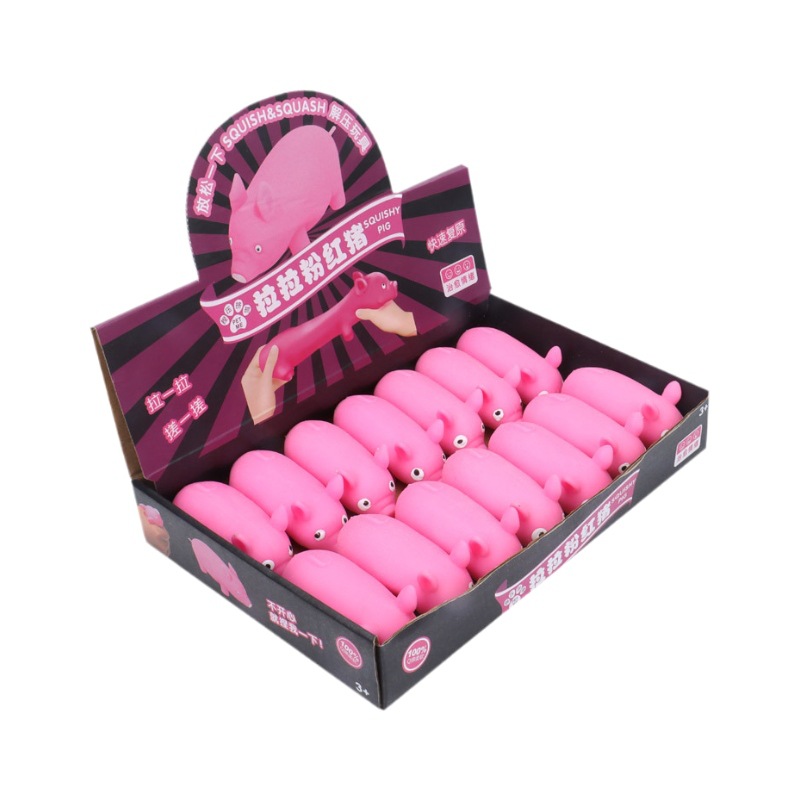 Stress-relieving magic tool, stress-relieving toy Pig Kneading Joy, cute and playful Little pig, the same style as Douyin, boring Lala Pig Item Picture