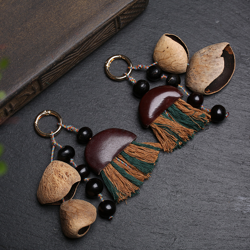 钥匙扣/卡通钥匙扣挂件/钥匙扣公仔挂件/宋锦/流沙入油玩具产品图