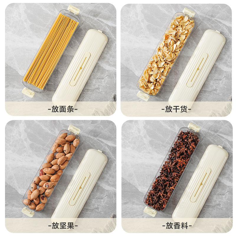 Spice storage box, dried Sichuan pepper seasoning box, star anise, cinnamon and star anise, household kitchen drawer, seasoning sorting and storage box Application Scenario