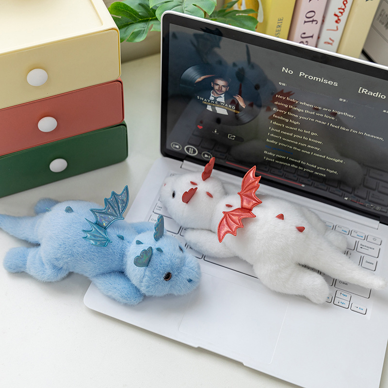 Cartoon flying dragon plush toys, dinosaur palm treasures, birthday gifts, office ornaments, dolls, plush toys wholesale details Picture
