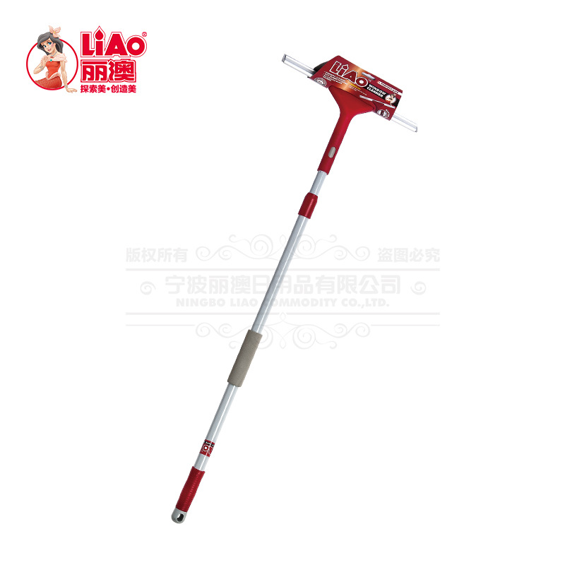 LIAO Glass scraper, glass washer, household and commercial window cleaner, cleaning tool, telescopic rod, cross-border Item Picture