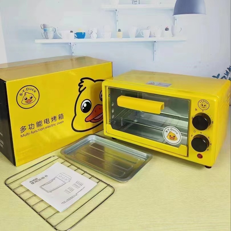 厂家批发12L电烤箱家用小型多功能立式定时烤箱大容量礼品会销
