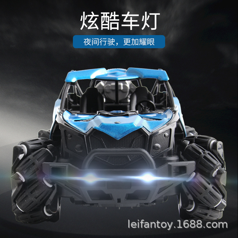 Cross-border remote control car, climbing car, stunt car, charging electric remote control car, toy children's alloy off-road car, mountain bike details Picture