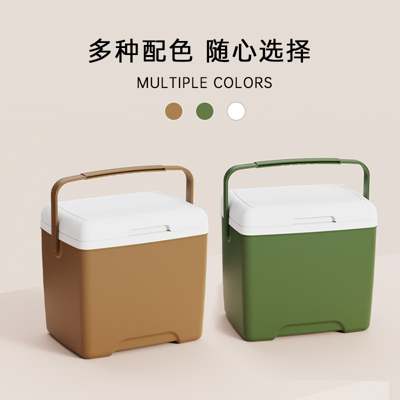 13升pu保温箱冷藏箱户外车载便携家用食材保鲜容器商用送餐箱批发