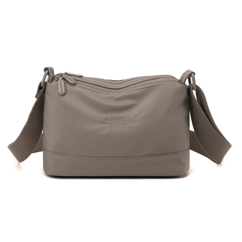 Lightweight nylon bag, cross-border trend crossbody bag, large-capacity women's single-shoulder small square bag