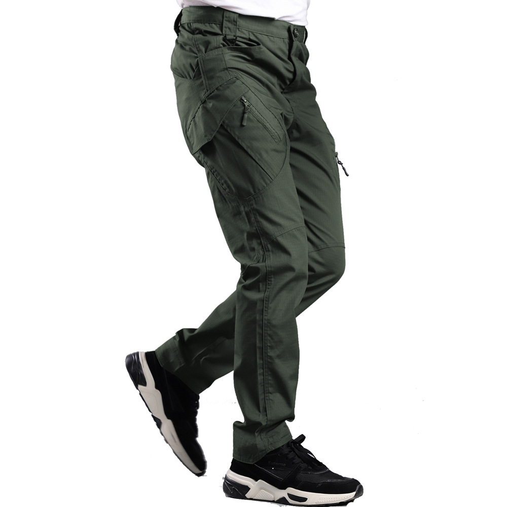 Foreign trade cross-border direct supply IX9 instructor tactical pants, loose multi-pocket pants, work pants, multi-pocket outdoor military enthusiast long pants Item Picture